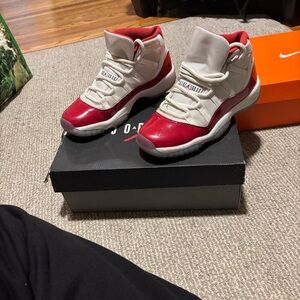 Jordan 11 Cherrys High-Top Sneakers